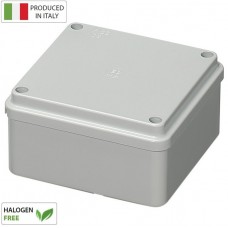 Κουτί Στεγανό 100x100x50mm IP56 Γκρι Elettrocanali EC410C4